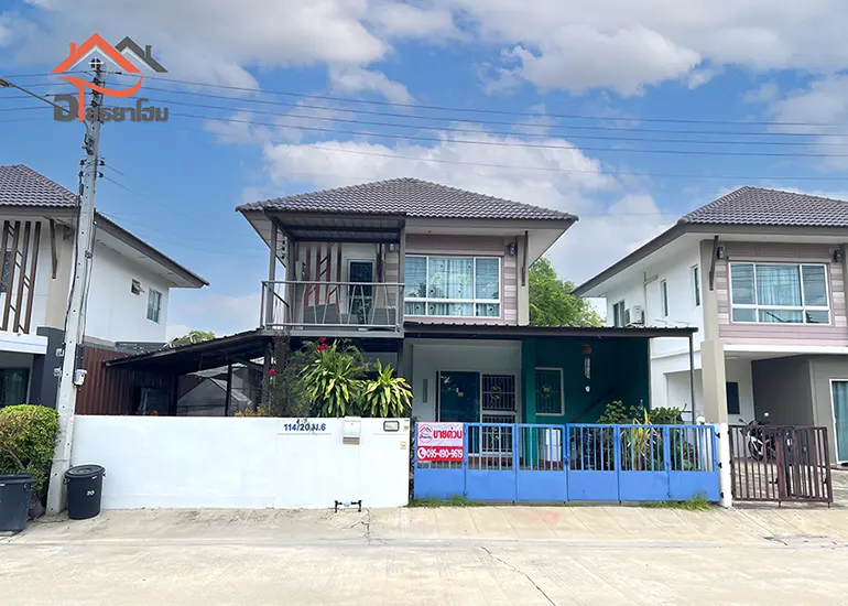 บ้านแฝด หมู่บ้านพฤกษานารา99 บางปะอิน